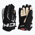 Guanti da hockey CCM Tacks AS-550 nero/bianco 3