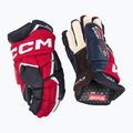 Guanti da hockey CCM JetSpeed FT6 Pro SR blu/rosso/bianco