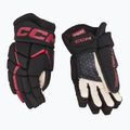 Guanti da hockey CCM JetSpeed FT680 SR nero/rosso 2