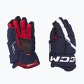 Guanti da hockey junior CCM Next JR navy/white