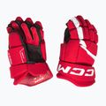 Guanti da hockey su ghiaccio junior CCM Next YTH red/white