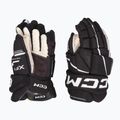 Guanti da hockey CCM Tacks XF80 SR nero/bianco