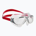 Maschera da nuoto Aquasphere Vista bianca/rossa/chiara