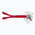 Maschera da nuoto Aquasphere Vista bianca/rossa/chiara 3