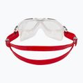 Maschera da nuoto Aquasphere Vista bianca/rossa/chiara 4