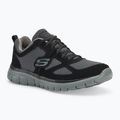 SKECHERS Burns Agoura nero/grigio scarpe da uomo
