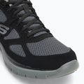 SKECHERS Burns Agoura nero/grigio scarpe da uomo 7