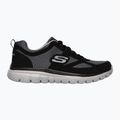 SKECHERS Burns Agoura nero/grigio scarpe da uomo 8