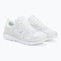 Scarpe da donna SKECHERS Summits Suited bianco/argento 4