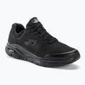 SKECHERS scarpe da uomo Arch Fit nero