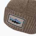 Cappello invernale Patagonia Brodeo Beanie fitz roy trout patch/ash tan 4