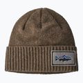 Cappello invernale Patagonia Brodeo Beanie fitz roy trout patch/ash tan 6