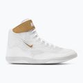 Scarpe da wrestling da uomo Nike Inflict 3 bianco/oro metallico 2