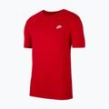 T-shirt uomo Nike Sportswear Club university red/white 4