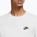 Maglia a maniche lunghe da uomo Nike Sportswear Club white/black 3
