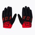 Guanti da ciclismo Fox Racing Legion nero/rosso da uomo 3