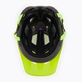 Fox Racing Mainframe Trvrs casco da bici giallo 5