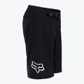 Pantaloncini da ciclismo Fox Racing Defend da bambino, nero 3