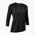 Maglia ciclismo donna Fox Racing Flexair 3/4 nero