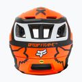 Casco da bici Fox Racing Dropframe Pro Dvide arancione 11