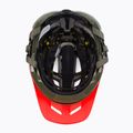 Casco da bicicletta Fox Racing Speedframe Pro Fade verde oliva 5