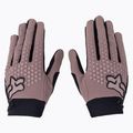 Guanti da ciclismo da donna Fox Racing Defend plum perfetto 3
