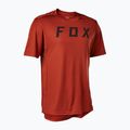 Maglia ciclismo uomo Fox Racing Ranger Moth rosso terracotta