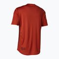 Maglia ciclismo uomo Fox Racing Ranger Moth rosso terracotta 2