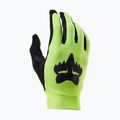 Guanti da ciclismo Fox Racing Flexair Lunar nero/giallo 7