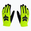 Guanti da ciclismo Fox Racing Flexair Lunar nero/giallo 3