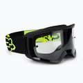 Occhiali da ciclismo Fox Racing Main Stray nero/giallo