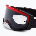 Occhiali da ciclismo Fox Racing Airspace Vizen fluo/rosso 5