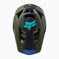 Casco da bicicletta Fox Racing Proframe Blocked verde oliva 15