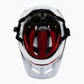 Fox Racing Speedframe Pro Blocked casco da bici bianco/nero 5