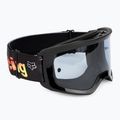 Fox Racing Main Statk+ nero/rosso/fumo occhiali da ciclismo
