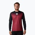 Maniche lunghe ciclismo uomo Fox Racing Ranger Keel bordeaux 2