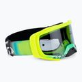 Occhiali da ciclismo Fox Racing Airspace Horyzon giallo fluo/grigio a specchio
