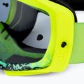 Occhiali da ciclismo Fox Racing Airspace Horyzon giallo fluo/grigio a specchio 5