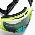 Occhiali da ciclismo Fox Racing Airspace Horyzon giallo fluo/grigio a specchio 9