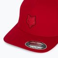 Cappellino con visiera Fox Racing Fox Head Flexfit flame red 3