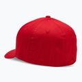 Cappellino con visiera Fox Racing Fox Head Flexfit flame red 2