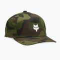 Cappellino con visiera da bambino Fox Racing Camo 110 Sb Jr green camo