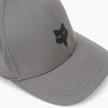 Cappello Fox Racing Fox Head Tech Flexfit da uomo grigio acciaio 3