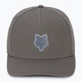 Cappellino con visiera Fox Racing Fox Head Flexfit steel grey 2