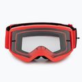 Occhiali da ciclismo per bambini Fox Racing Main Core Jr rosso fluorescente/chiaro 2