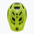 Fox Racing Dropframe Pro Runn casco da bici giallo fluorescente 5