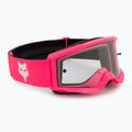 Occhiali da ciclismo per bambini Fox Racing Main Core Jr rosa/chiaro