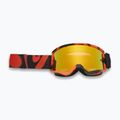 Fox Racing Main Emotion Spark nero/rosso/grigio/grigio acciaio occhiali da ciclismo spark