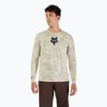 Maniche lunghe ciclismo uomo Fox Racing Ranger Tru Dri crema