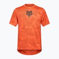 Maglia ciclismo uomo Fox Racing Ranger Tru Dri arancio sangue